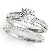 Engagement Rings Single Row Prong Set - TN50666-E